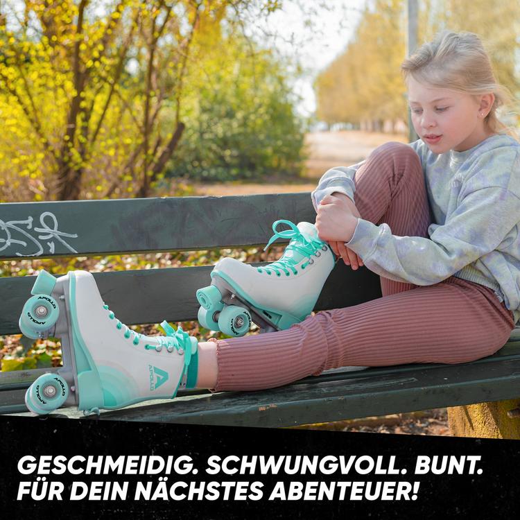 Apollo Apollo Classic Roller Retro Rollschuhe - discotime-mint - 5 | SportScheck