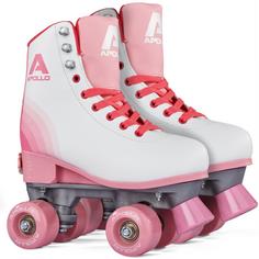 Apollo Classic Roller Retro Rollschuhe Blossom Rosa