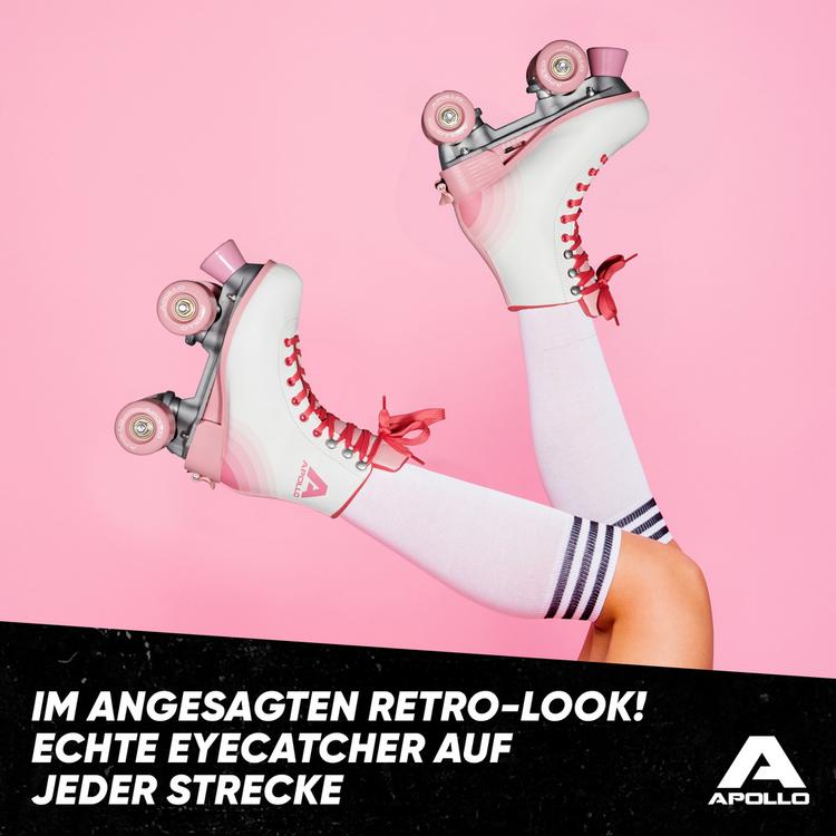 Apollo Apollo Classic Roller Retro Rollschuhe - blossom-rosa - 4 | SportScheck