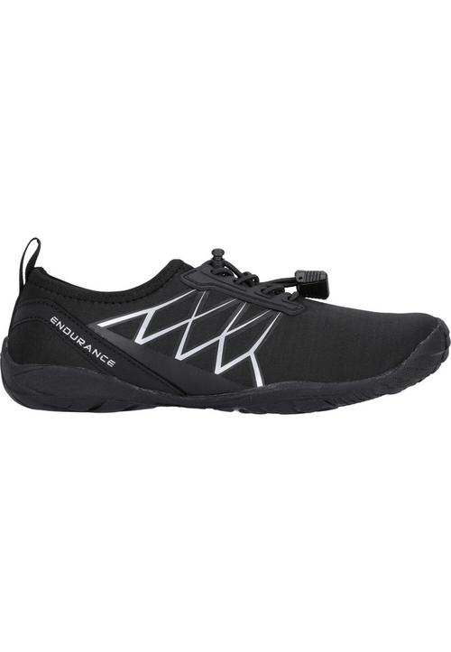 Rückansicht von Endurance Kendeon Barefoot Schuhe Herren Black