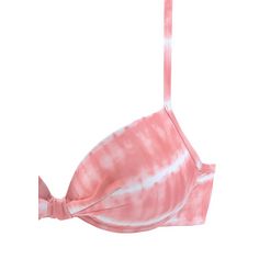 Rückansicht von S.OLIVER Bügel-Bikini-Top Bikini Oberteil Damen lobster-weiß