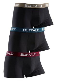 Buffalo Boxer Boxershorts Herren schwarz  bordeaux schwarz grün schwarz grau