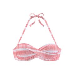 S.OLIVER Bügel-Bikini-Top Bikini Oberteil Damen lobster-weiß