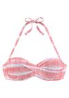 S.OLIVER B&uuml;gel-Bikini-Top Bikini Oberteil Damen - lobster-wei&szlig;