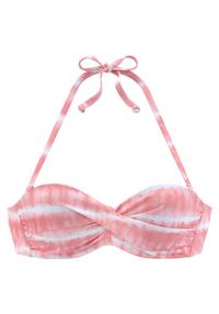 S.OLIVER B&uuml;gel-Bikini-Top Bikini Oberteil Damen - lobster-wei&szlig;