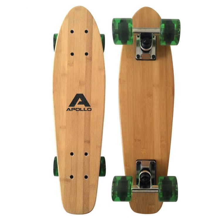 Apollo Apollo Classic Green 22 Zoll Longboard - gr&uuml;n-holz - 0 | SportScheck