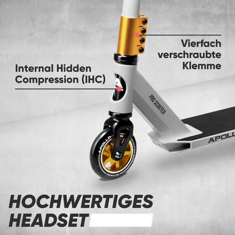 Apollo Apollo Star Pro Scooter - wei&szlig;-gold - 2 | SportScheck