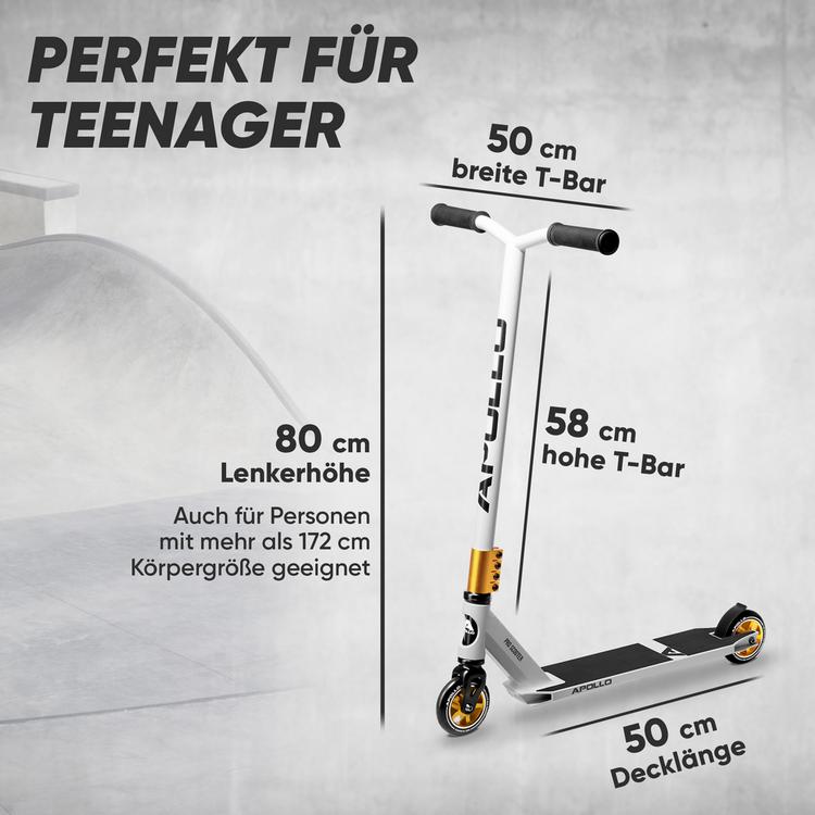 Apollo Apollo Star Pro Scooter - wei&szlig;-gold - 4 | SportScheck