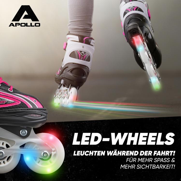 Apollo Apollo Super Blades LED Inline-Skates - pink - 1 | SportScheck
