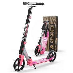 Apollo Phantom Pro Scooter pink/silber