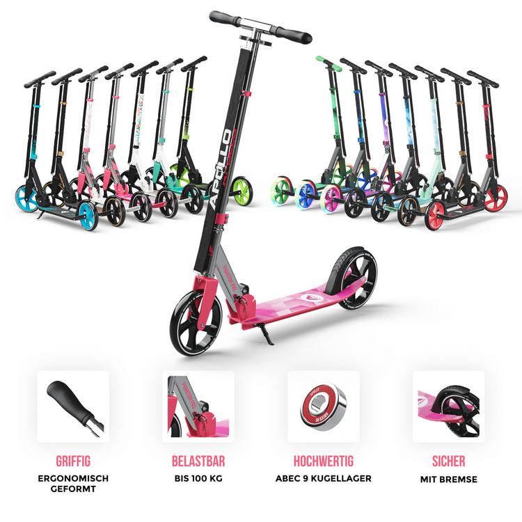 Apollo Apollo Phantom Pro Scooter - pink-silber - 5 | SportScheck