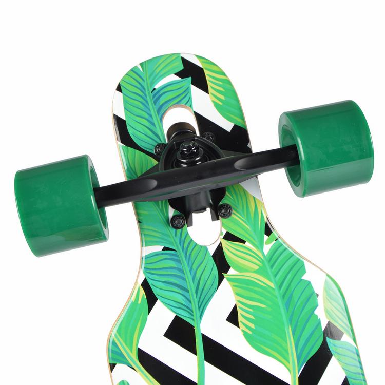 Apollo Apollo Flores - Bamboo Longboard - gr&uuml;n-schwarz-wei&szlig; - 5 | SportScheck
