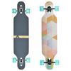 Apollo Nauro - Bamboo Longboard - holz-pastell