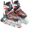 Apollo Super Blades LED Inline-Skates - rot