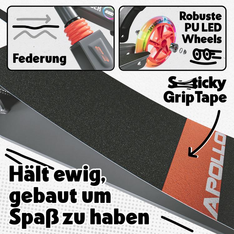 Apollo Apollo Scooter Skyracer Scooter - orange - 2 | SportScheck