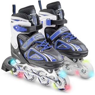 Apollo Super Blades LED Inline-Skates blau