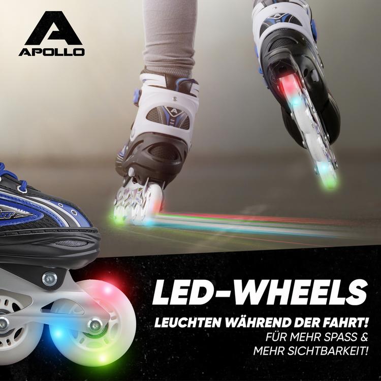 Apollo Apollo Super Blades LED Inline-Skates - blau - 1 | SportScheck