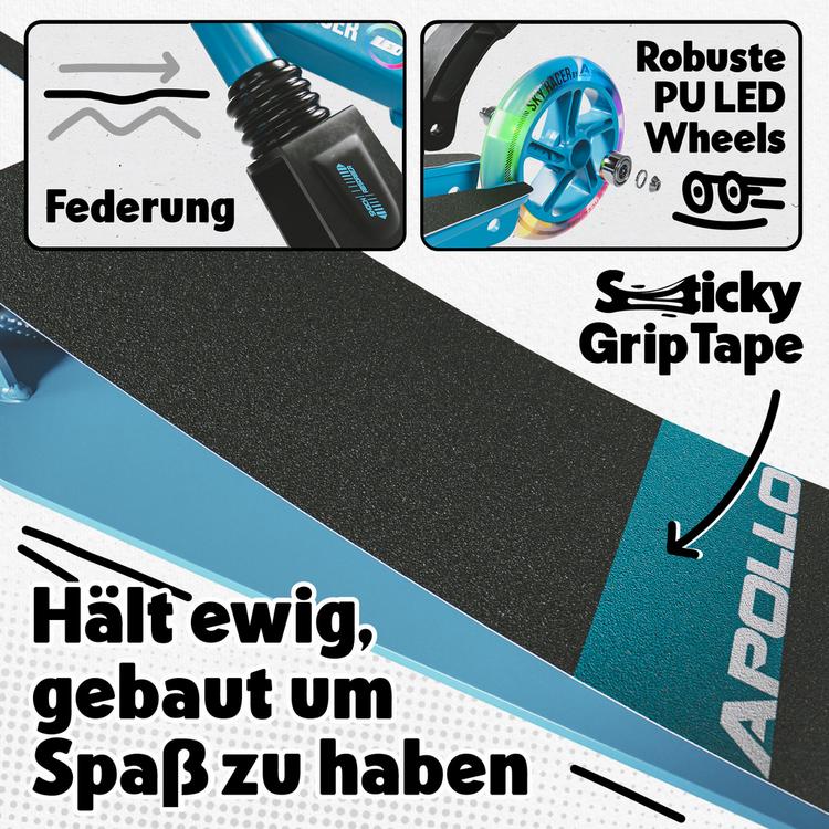 Apollo Apollo Scooter Skyracer Scooter - blau - 2 | SportScheck