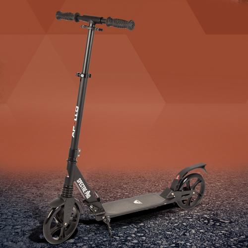 Rückansicht von Apollo Spectre Pro Scooter schwarz/grau