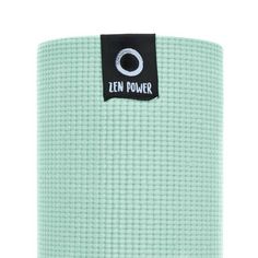 Rückansicht von ZenPower We Love Yoga 183x60x0,6 cm Matte mint