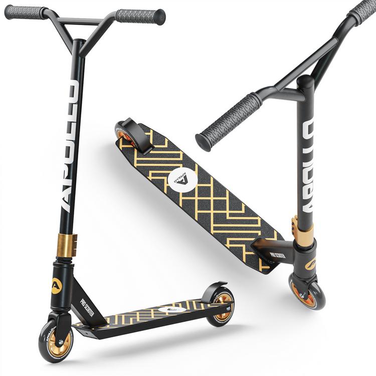 Apollo Apollo Genius Pro 4.0 Scooter - schwarz-gold - 0 | SportScheck