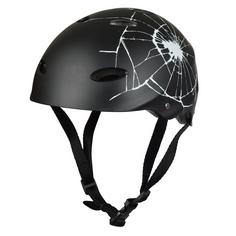 Apollo Skatehelm mit Design Skate Helm Broken Black