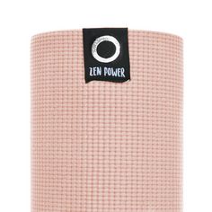 Rückansicht von ZenPower We Love Yoga 183x60x0,6 cm Matte rosa