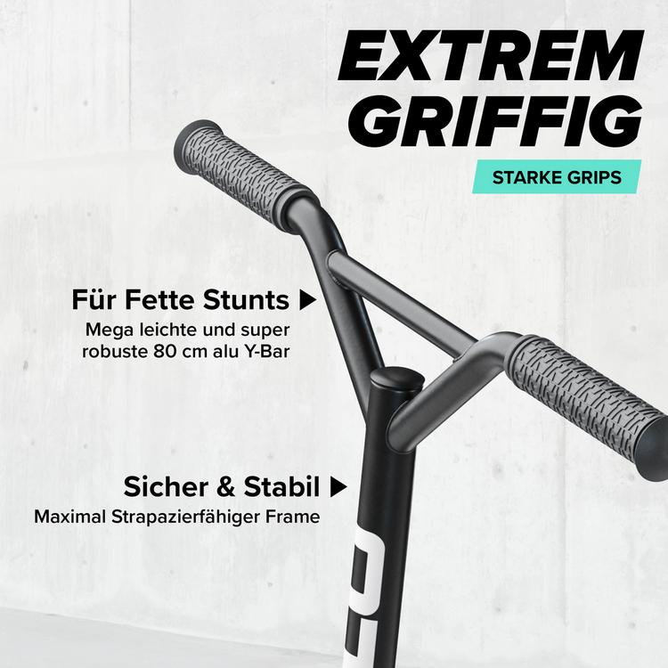 Apollo Apollo Genius Pro 4.0 Scooter - schwarz-gr&uuml;n - 1 | SportScheck