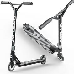 Apollo Genius Pro 4.0 Scooter schwarz-silber