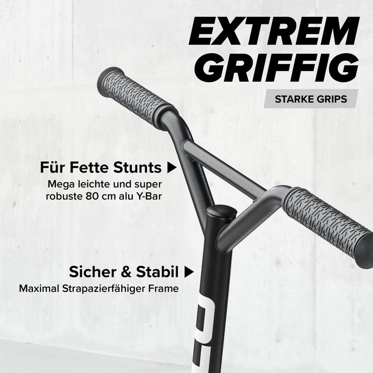 Apollo Apollo Genius Pro 4.0 Scooter - schwarz-silber - 2 | SportScheck