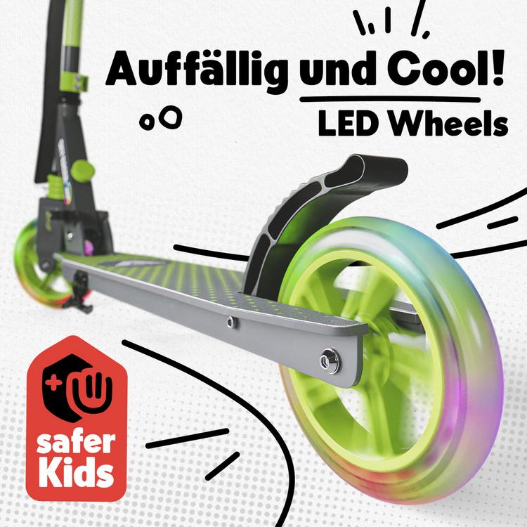 Apollo Apollo Scooter Skyracer Scooter - grau-gr&uuml;n - 1 | SportScheck