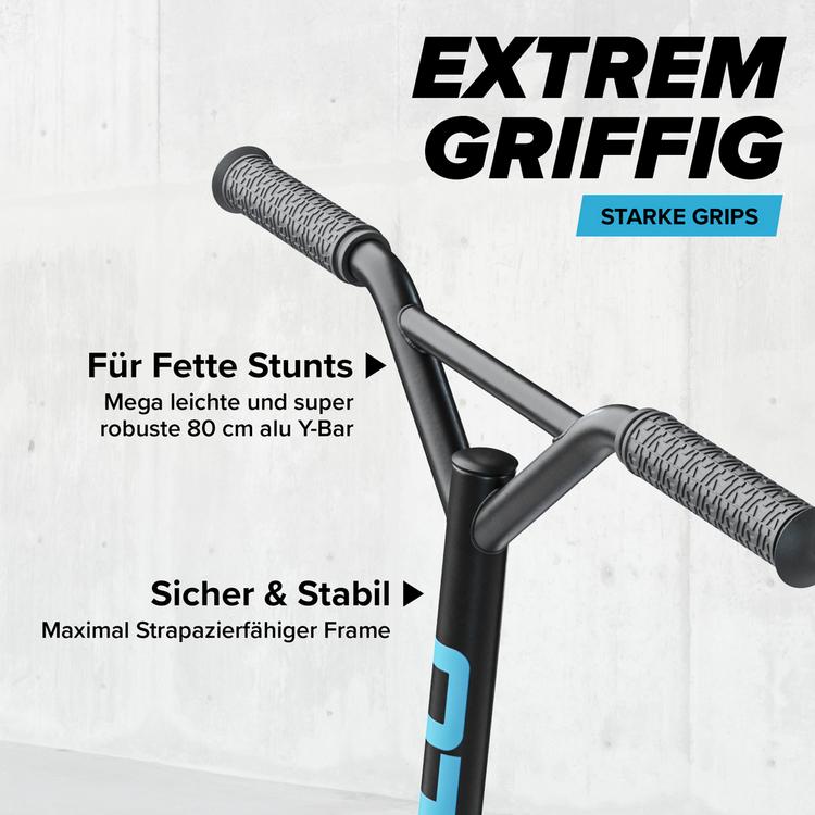 Apollo Apollo Genius Pro 4.0 Scooter - schwarz-blau - 2 | SportScheck