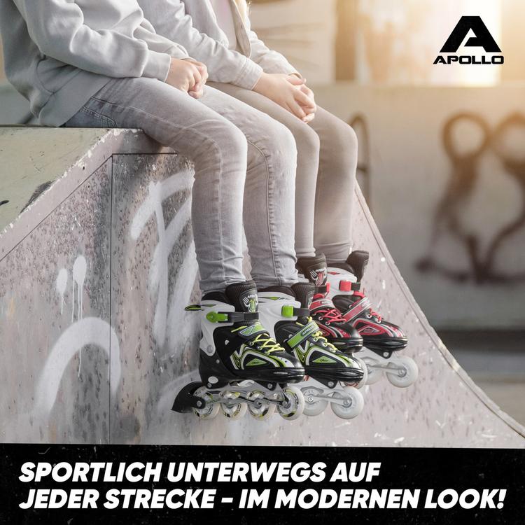 Apollo Apollo Super Blades LED Inline-Skates - gr&uuml;n - 4 | SportScheck
