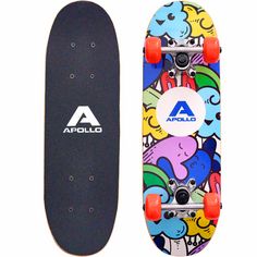 Apollo Fluffy 20" Kinder Skateboard Skateboard-Komplettset mehrfarbig