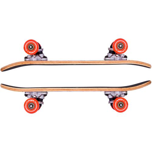 Rückansicht von Apollo Fluffy 20 Zoll Skateboard-Komplettset mehrfarbig