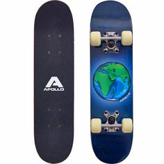 Apollo Around the World 24" Kinder Skateboard Skateboard-Komplettset mehrfarbig