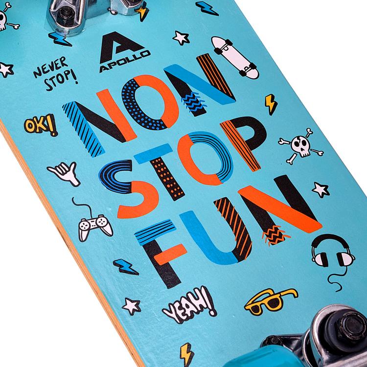 Apollo Apollo FunFun - 24 Zoll Skateboard-Komplettset - mehrfarbig - 4 | SportScheck