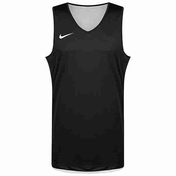 Nike Team Basketball Reversible Basketballtrikot Herren schwarz / weiß
