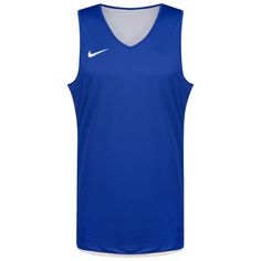 Nike Team Basketball Reversible Basketballtrikot Herren blau / weiß