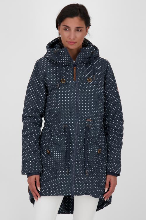 Rückansicht von ALIFE AND KICKIN KarlottiAK A Winterjacke Damen marine