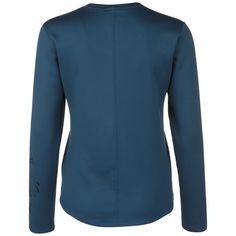 Rückansicht von Nike Therma-FIT One Langarmshirt Damen blau / schwarz