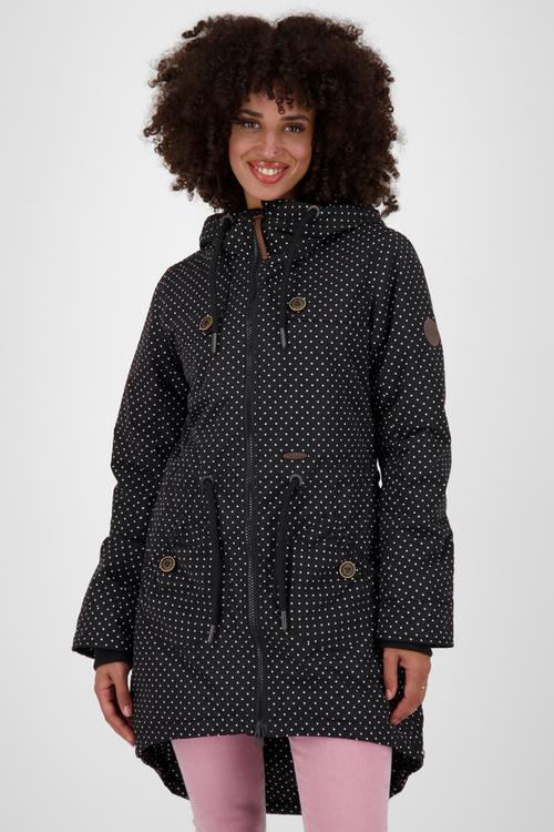 Rückansicht von ALIFE AND KICKIN KarlottiAK A Winterjacke Damen moonless