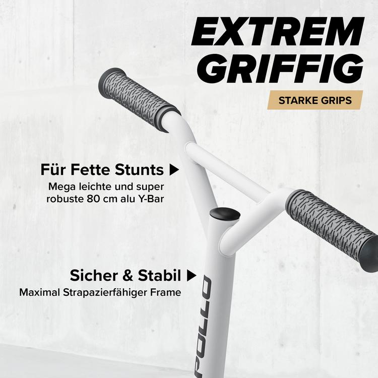 Apollo Apollo Genius Pro 4.0 Scooter - wei&szlig;-gold - 2 | SportScheck