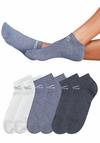 VENICE BEACH Sneakersocken Socken Damen - wei&szlig; - jeans - dunkeljeans
