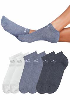 VENICE BEACH Sneakersocken Sportsocken Damen wei&szlig; jeans dunkeljeans