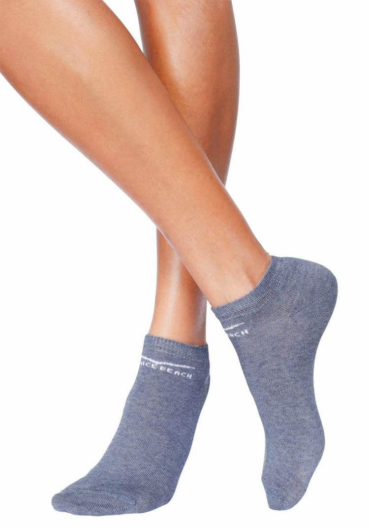 VENICE BEACH VENICE BEACH Sneakersocken Socken Damen - wei&szlig; - jeans - dunkeljeans - 0 | SportScheck