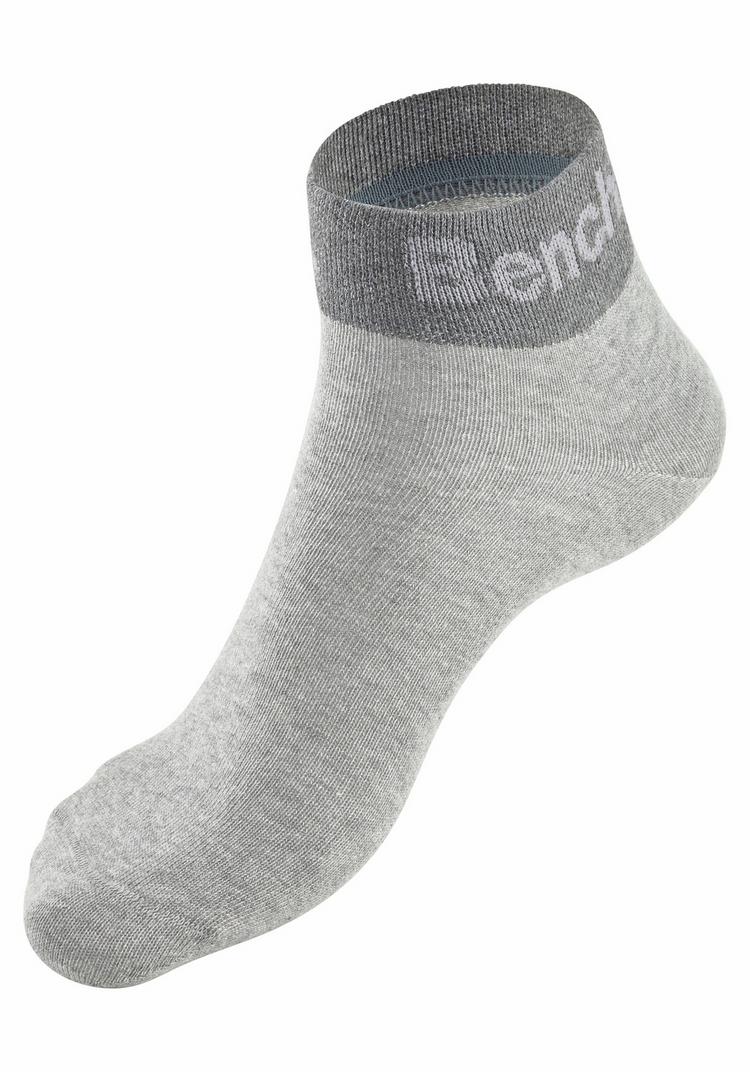 Bench Bench Kurzsocken Socken - schwarz - wei&szlig; - hell grau - blau - 2 | SportScheck