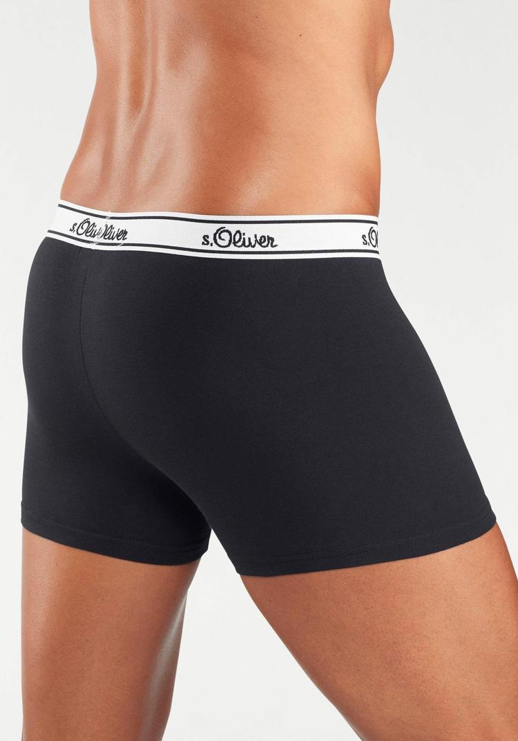 S.OLIVER S.OLIVER Boxer Unterhose Herren - schwarz - 1 | SportScheck