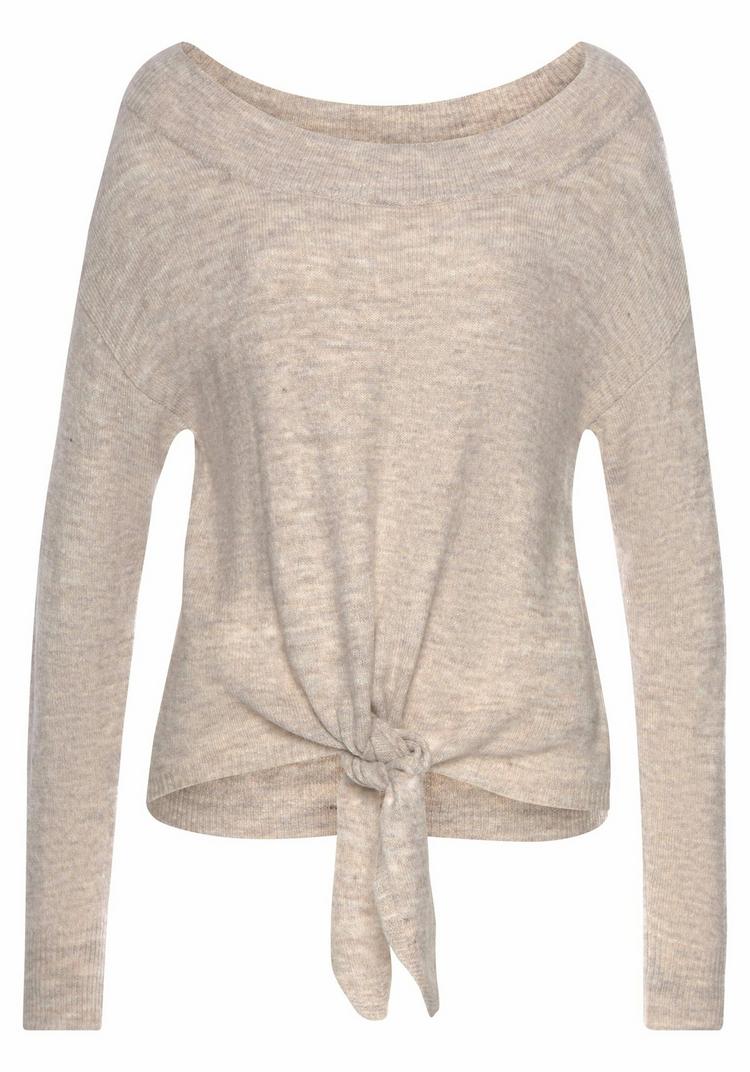 Lascana Lascana Strickpullover Strickpullover Damen - beige - 0 | SportScheck