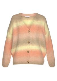 Lascana Strickjacke Strickjacke Damen - apricot - gelb - braun